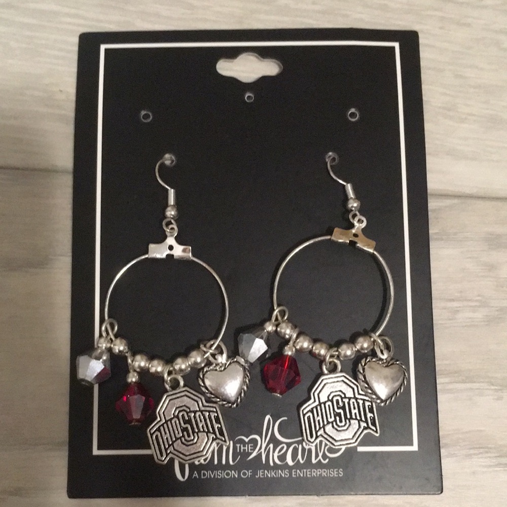 The Ohio state earrings